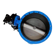 Flanged Hand wheel Butterfly Valve Cast Iron wafer type